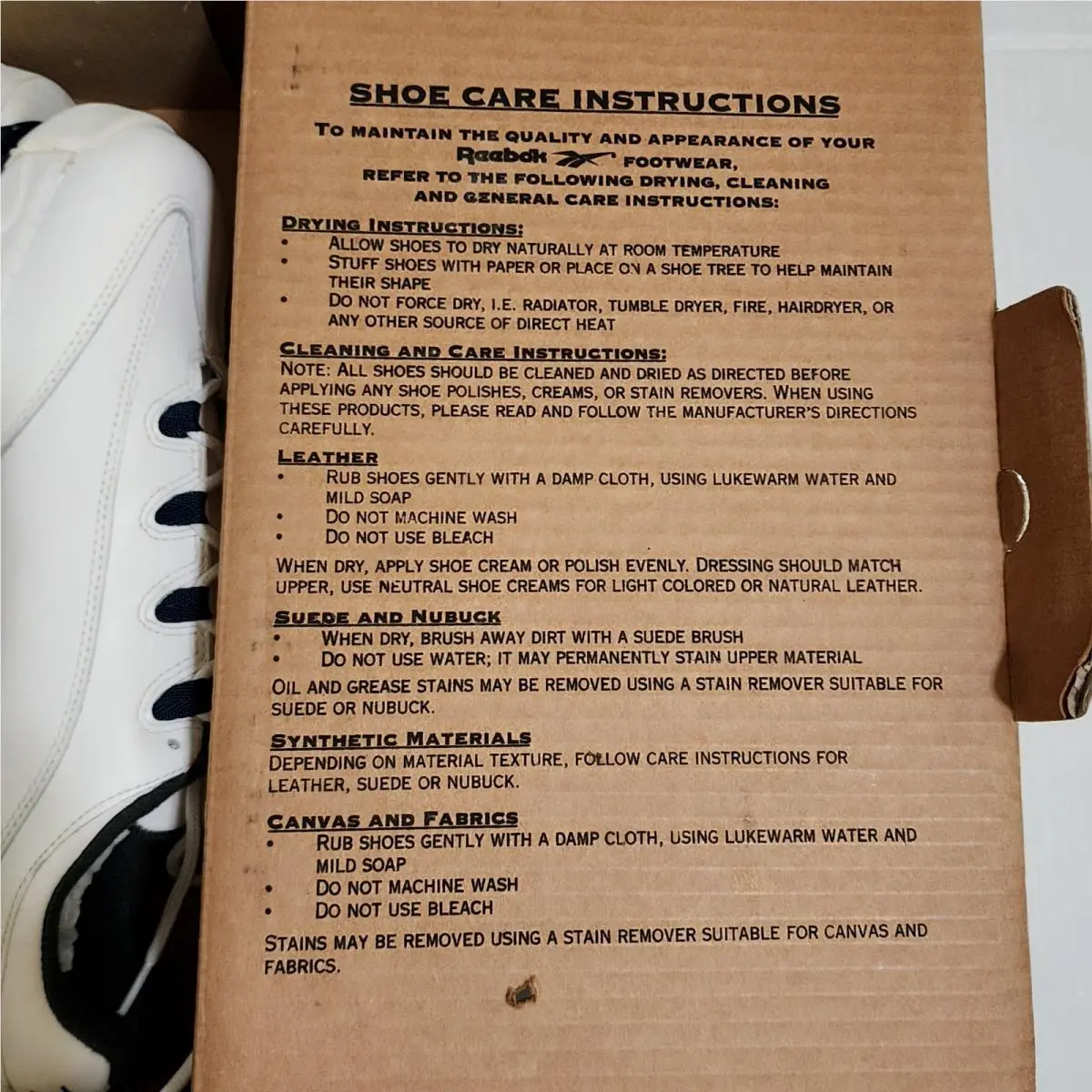 Reebok shoes - Reebok Athletic Tour Golf Series - 14-36353 - White (UPC: 630994403619) 7