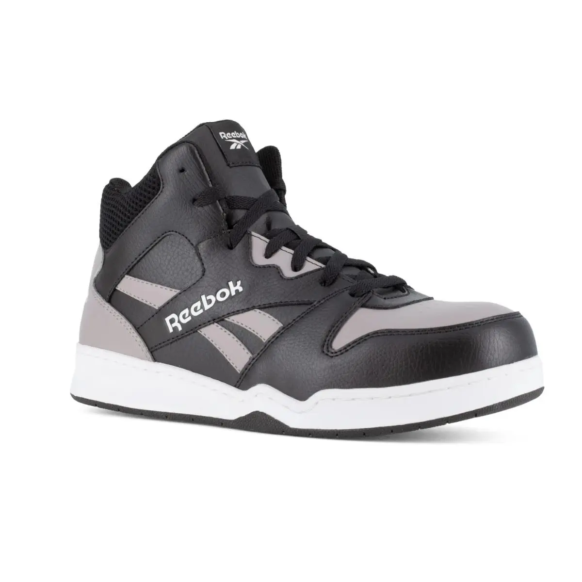 Reebok Work Men`s Bb4500 Safety Toe High Top Work Sneaker Sd Grey - 8.5 Medium