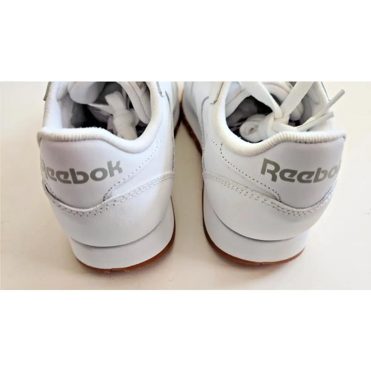Reebok shoes - Reebok Classic Leather - Classic Leather - White (UPC: 195733845803) 2