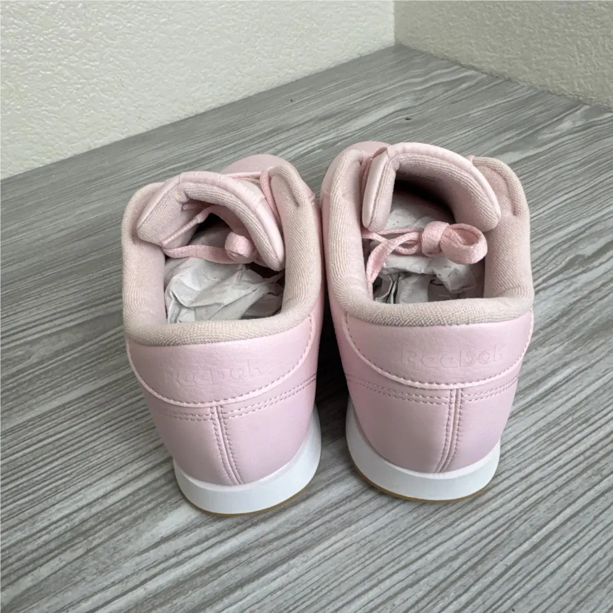 Reebok shoes - Reebok Princess - Princess - Pink/White/Gold Met (UPC: 190309773283) 10