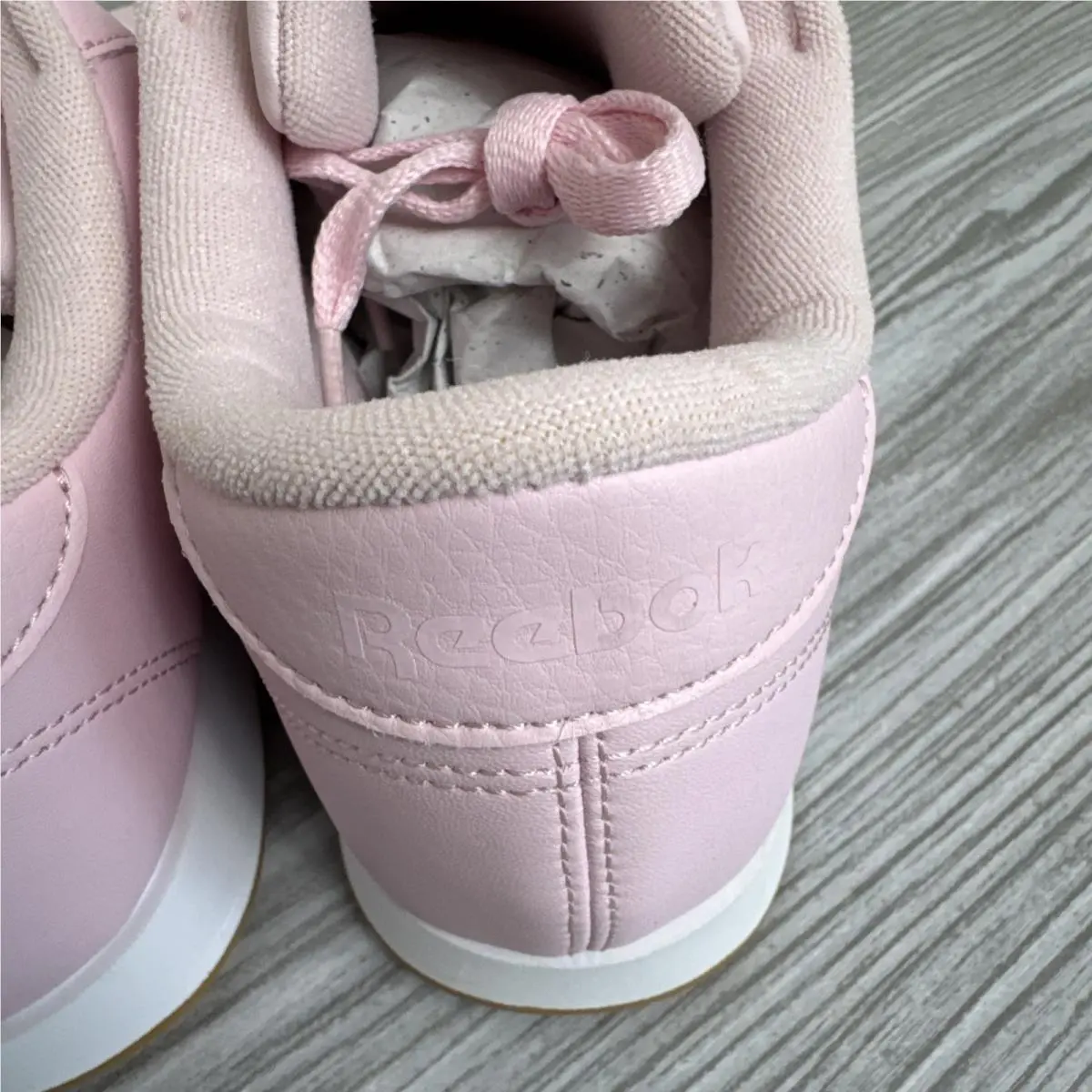 Reebok shoes - Reebok Princess - Princess - Pink/White/Gold Met (UPC: 190309773283) 11