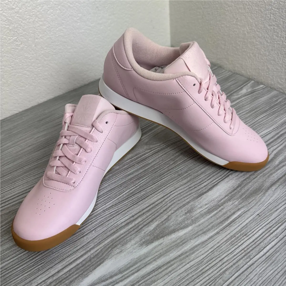 Reebok shoes - Reebok Princess - Princess - Pink/White/Gold Met (UPC: 190309773283) 15