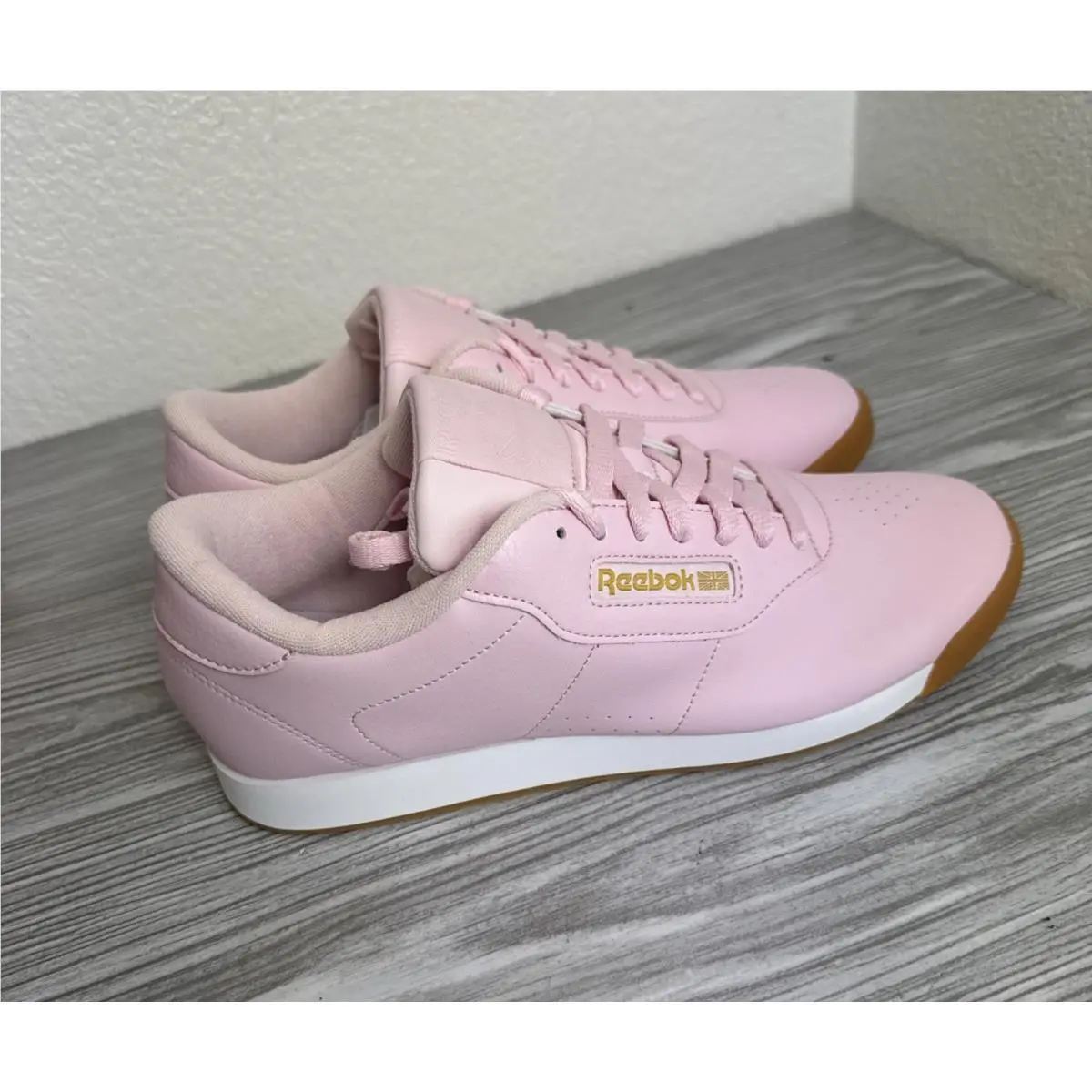 Reebok shoes - Reebok Princess - Princess - Pink/White/Gold Met (UPC: 190309773283) 5
