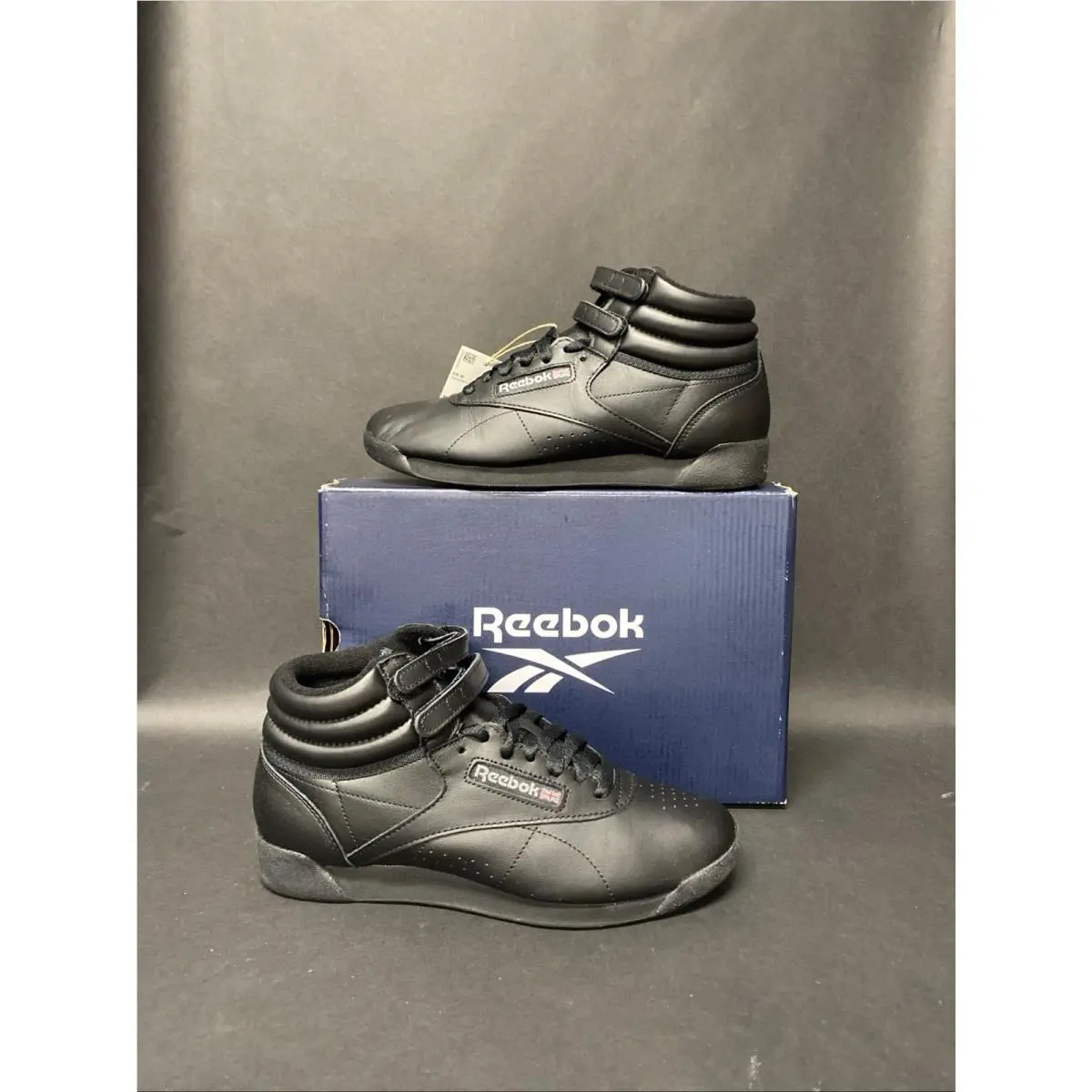 Woman`s Sneakers Athletic Shoes Reebok Lifestyle Freestyle Hi High Top 8.5 Sff