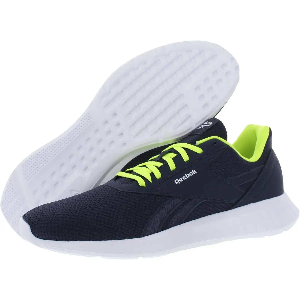 Reebok shoes - Heritage Navy/White/Solar Yellow (UPC: 0193101172940) 2