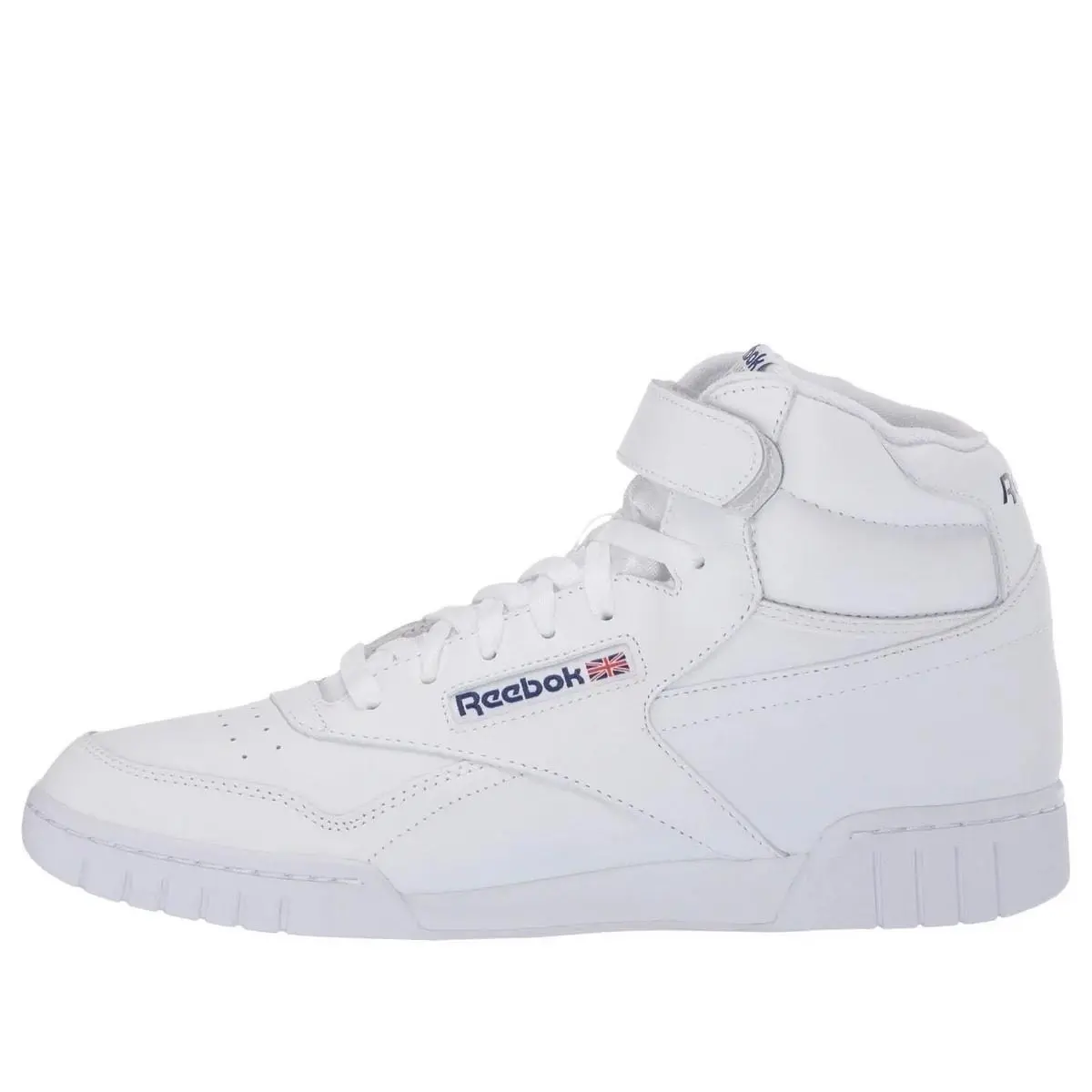 Reebok Mens Ex-o Fit High Top Training Shoes Size 14 White Blue 100000108