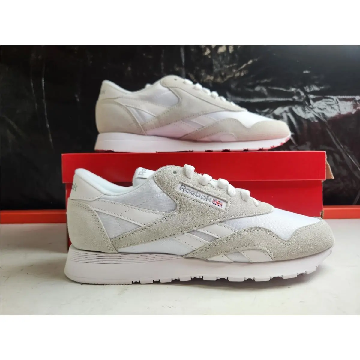 Reebok shoes - Reebok Classic Nylon - Classic Nylon - 100009277 - White/Biege 0