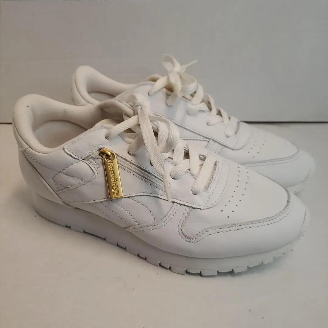 Reebok shoes - CL LTHR ZIP - LTHR ZIP - White (UPC: 656344009683) 0