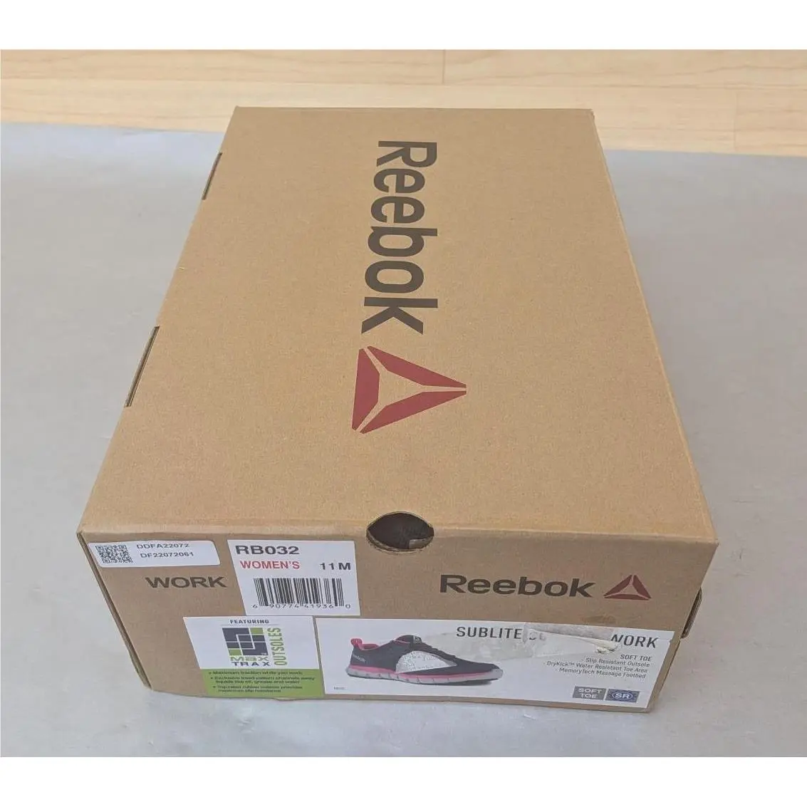 Reebok shoes - Sublite Cushion - Sublite Cushion - RB032 - Navy/Gray/Pink (UPC: 690774419360) 9