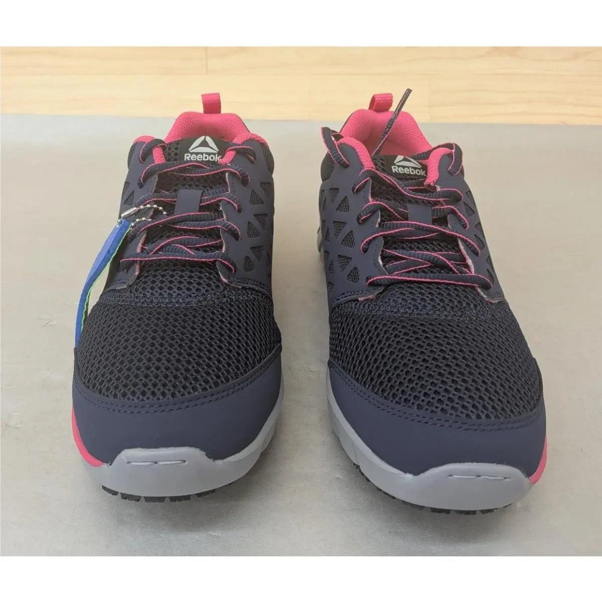Reebok shoes - Sublite Cushion - Sublite Cushion - RB032 - Navy/Gray/Pink (UPC: 690774419360) 2