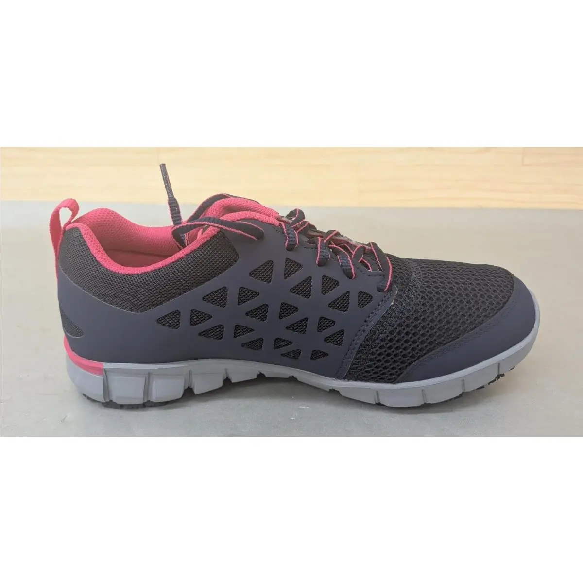 Reebok shoes - Sublite Cushion - Sublite Cushion - RB032 - Navy/Gray/Pink (UPC: 690774419360) 5