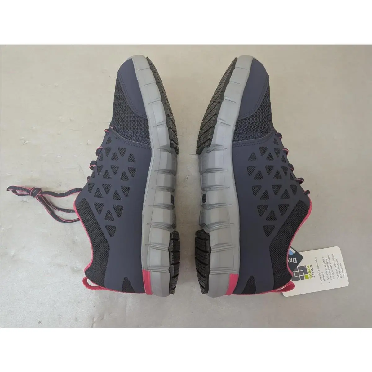 Reebok shoes - Sublite Cushion - Sublite Cushion - RB032 - Navy/Gray/Pink (UPC: 690774419360) 6