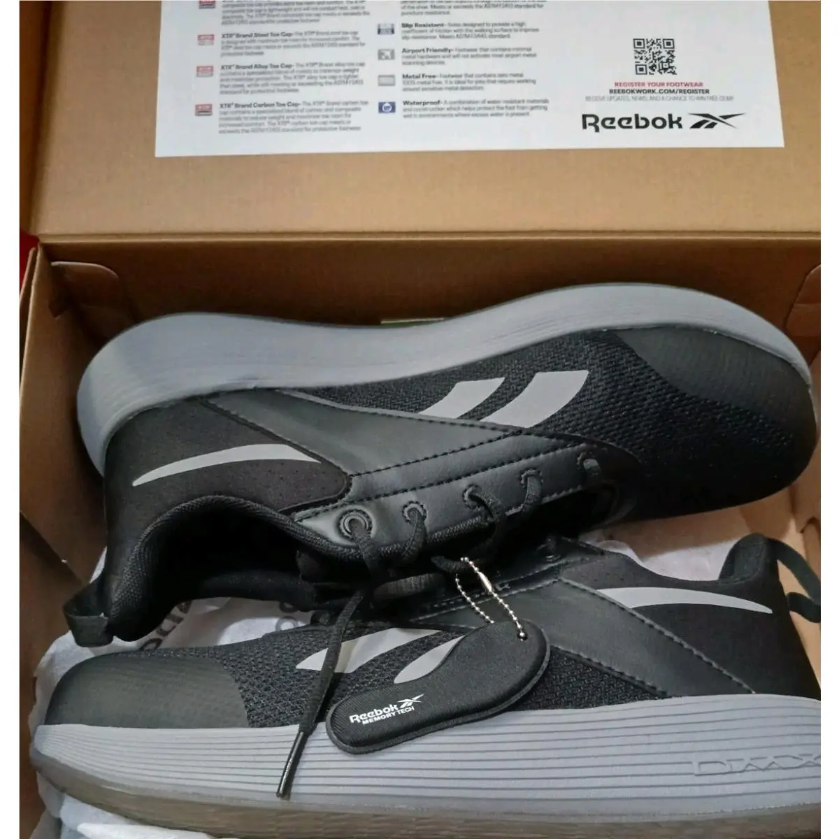 Reebok shoes - Rebok Work DMXair - Rebok Work DMXair - RB3607 - Black 18