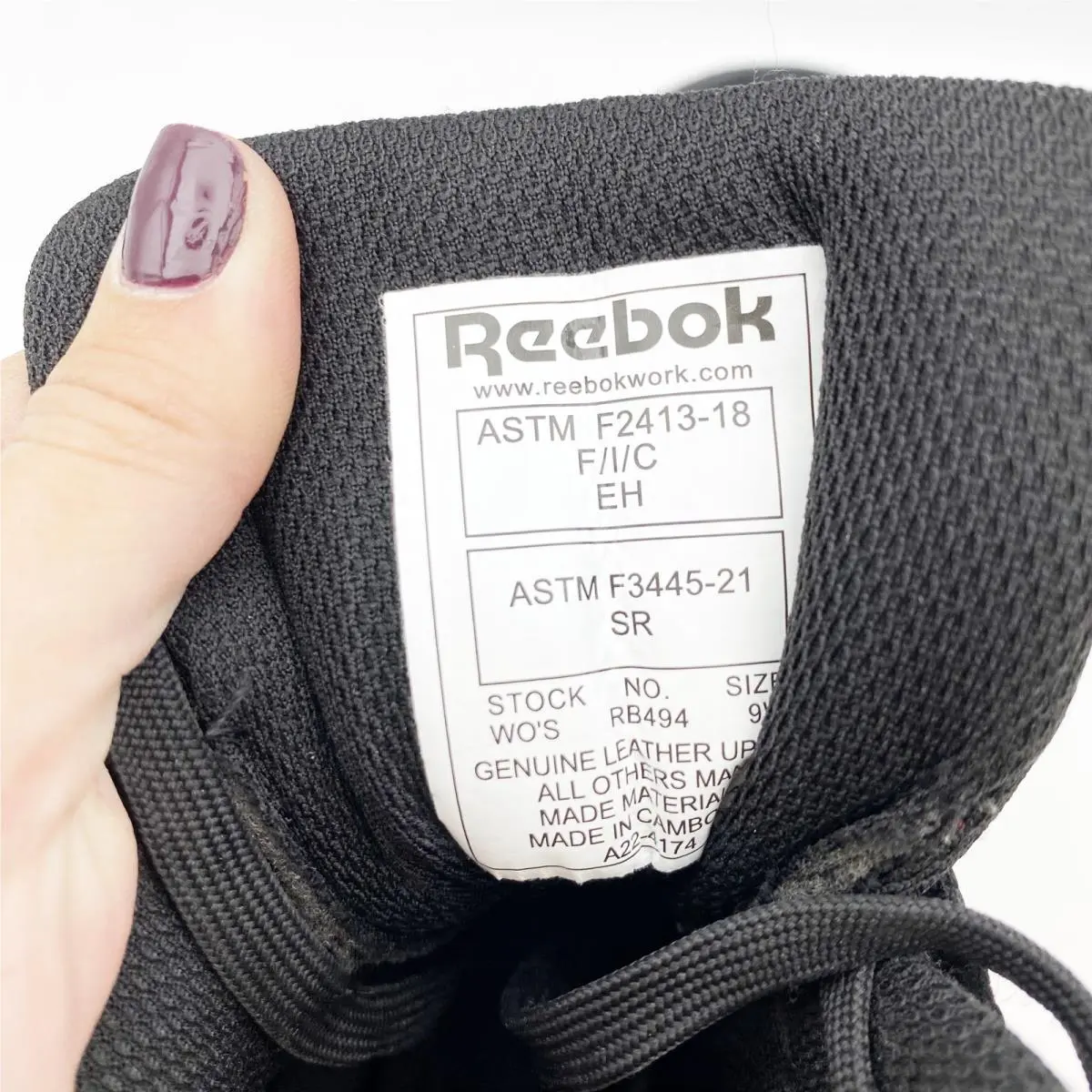 Reebok shoes - Black 10