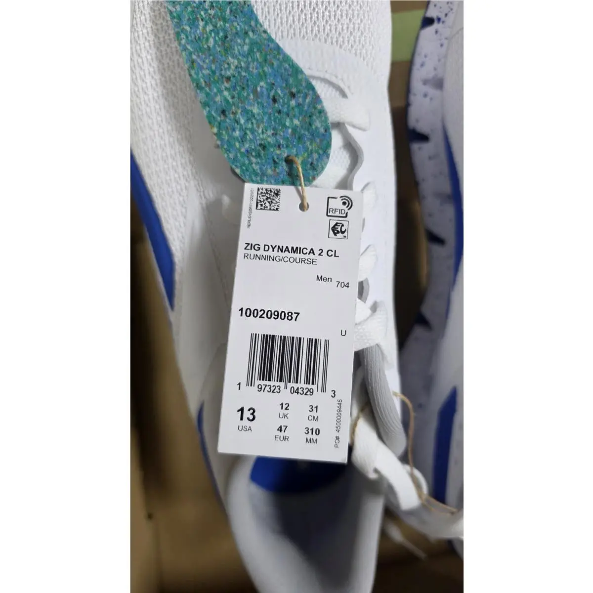 Reebok shoes - Reebok ZIG DYNAMICA 4 - ZIG DYNAMICA - HR1359 - Ftwwht/Vecblu/Pugry3 (UPC: 195747726624) 3