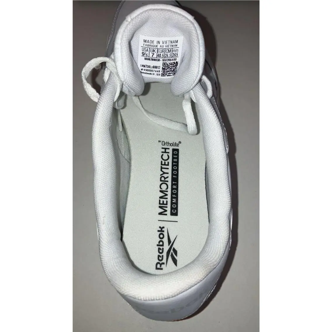 Reebok shoes - Reebok Club MEMT - Club MEMT - Tennis - White (UPC: 197225546151) 6