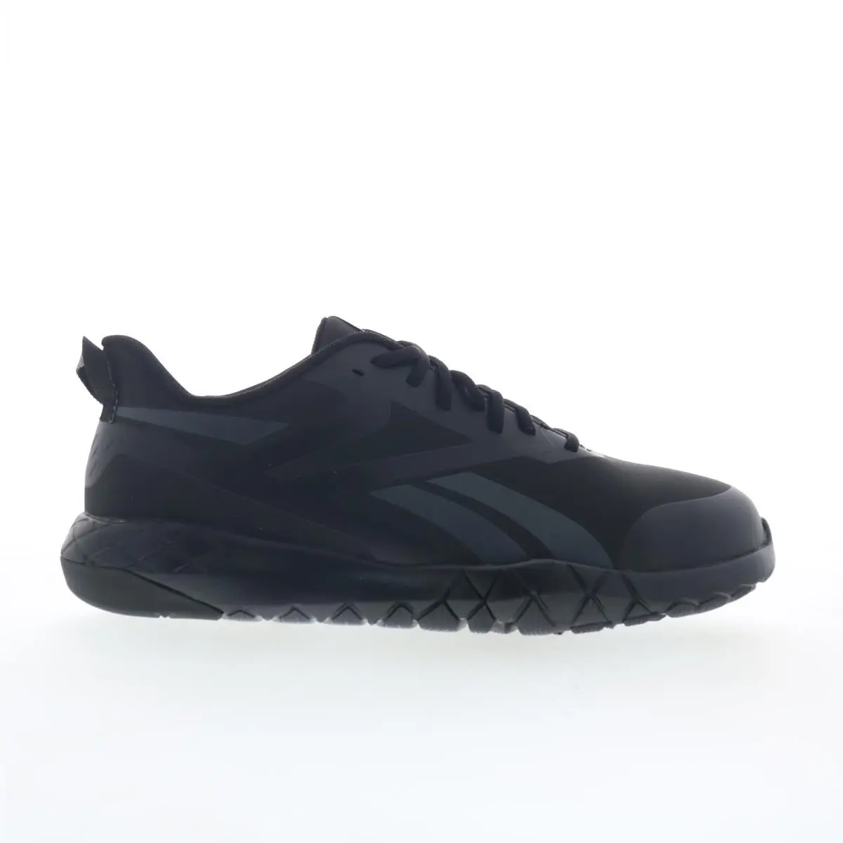 Reebok Flex Agon Force XL Work Mens Black Extra Extra Wide 6E Sneakers Shoes 10