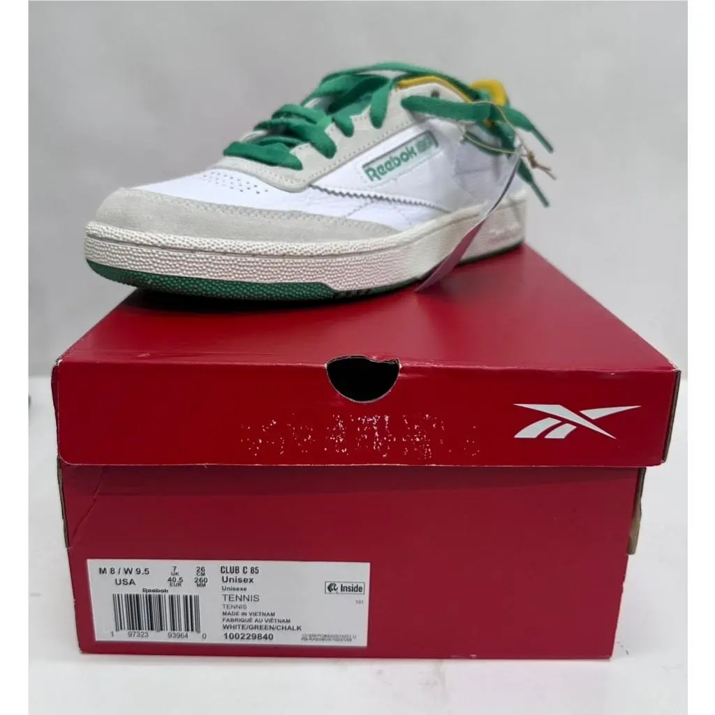 Reebok shoes - Reebok Club C 85 - Club - White /Green 5