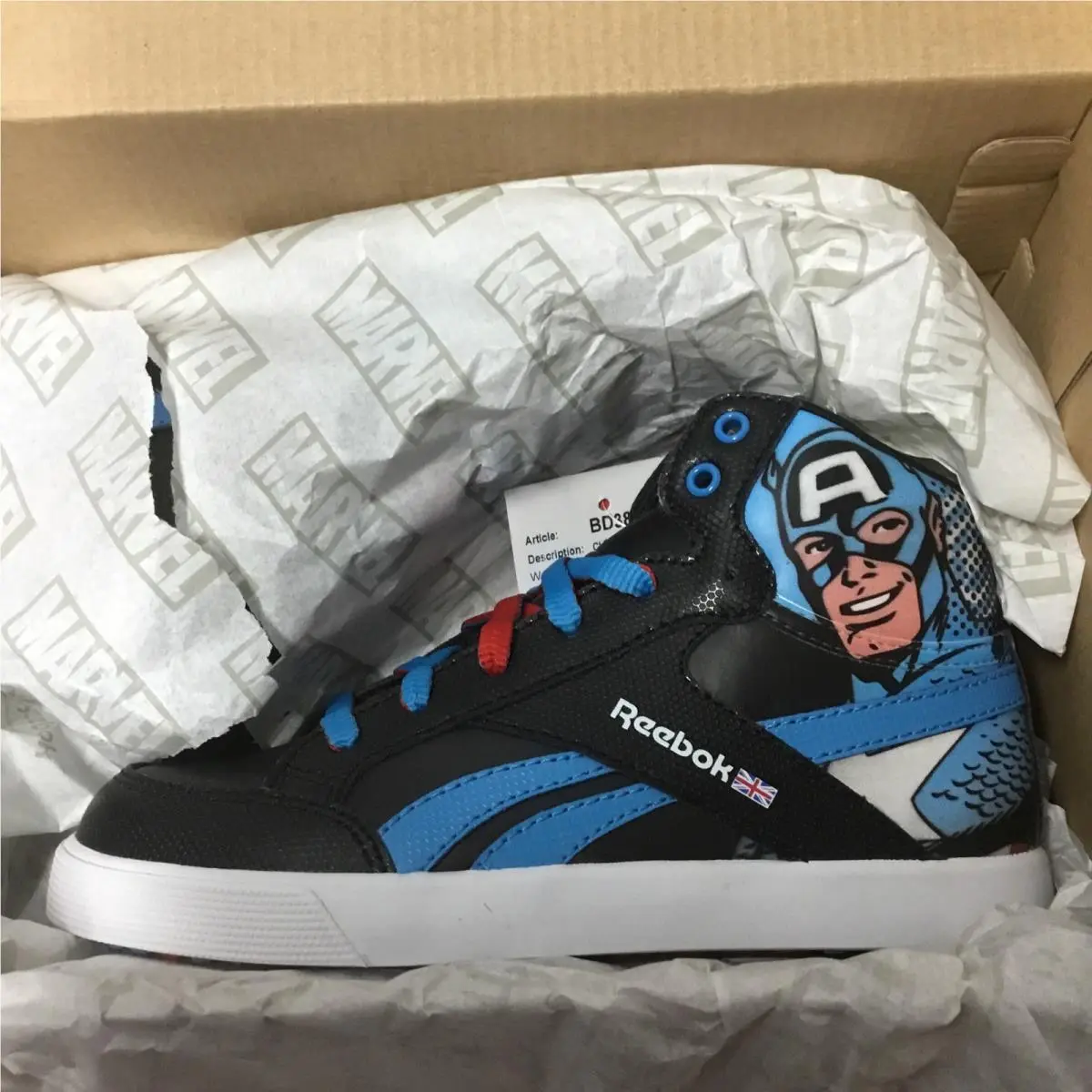 Reebok shoes - Reebok CAPTAIN AMERICA IRON - CAPTAIN AMERICA IRON - Multicolor (UPC: 889136213405) 8