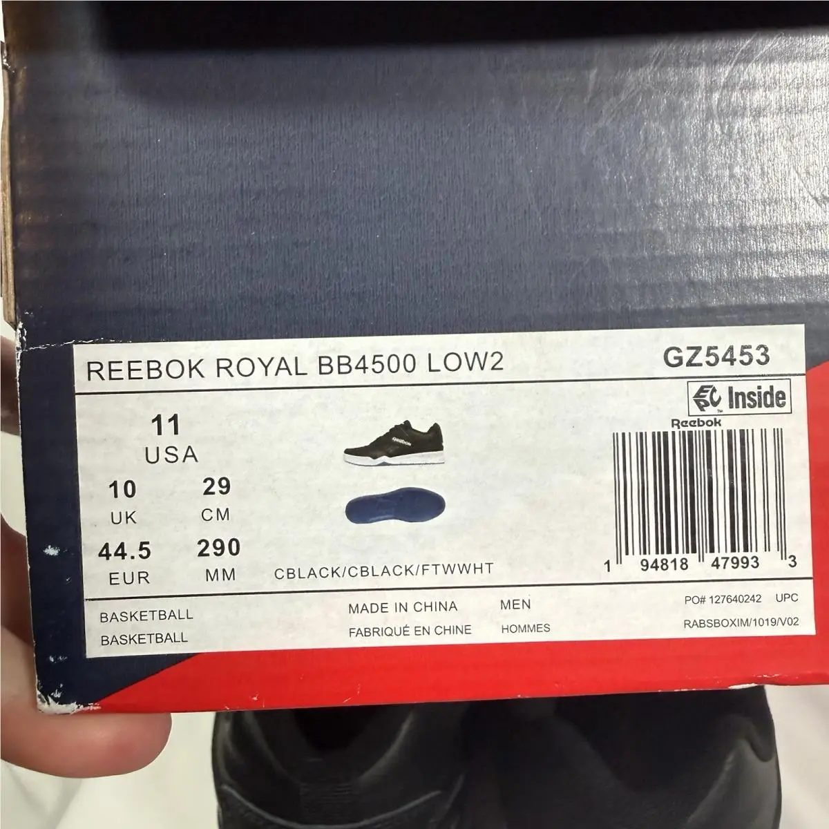 Reebok shoes - Reebok Bb4500 - GZ5354 - Black 9