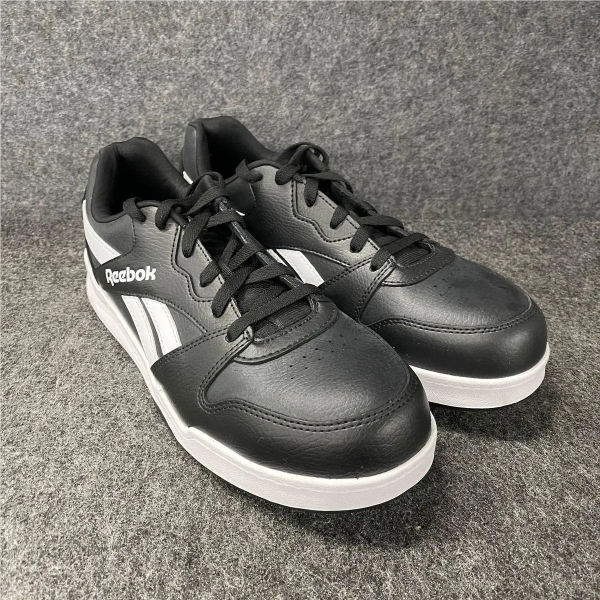 Reebok Low Cut Work Sneaker Men`s Size 10.5 M Black