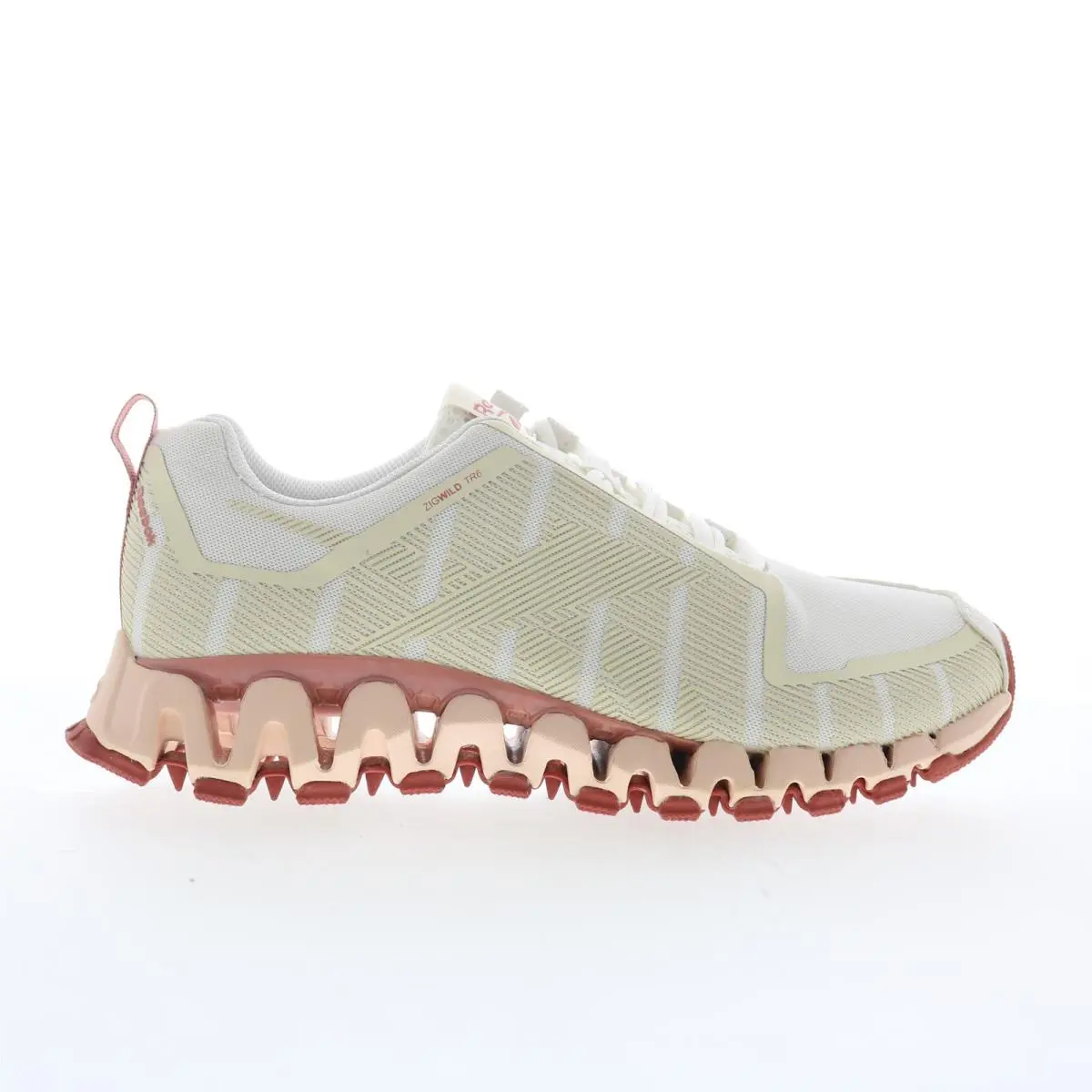 Reebok Zigwild TR 6 100204893 Womens Beige Canvas Athletic Running Shoes 8.5