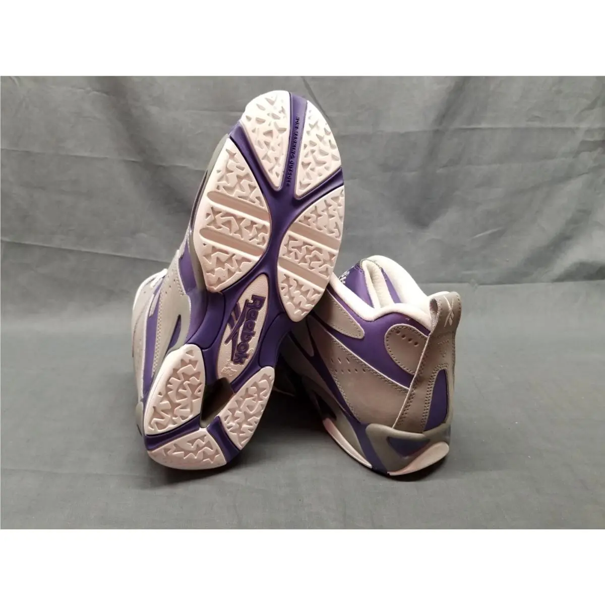 Reebok shoes - Reebok Kamikaze 1 - Kamikaze - M43071 - Flat Grey/Team Purple (UPC: 887785216341) 0