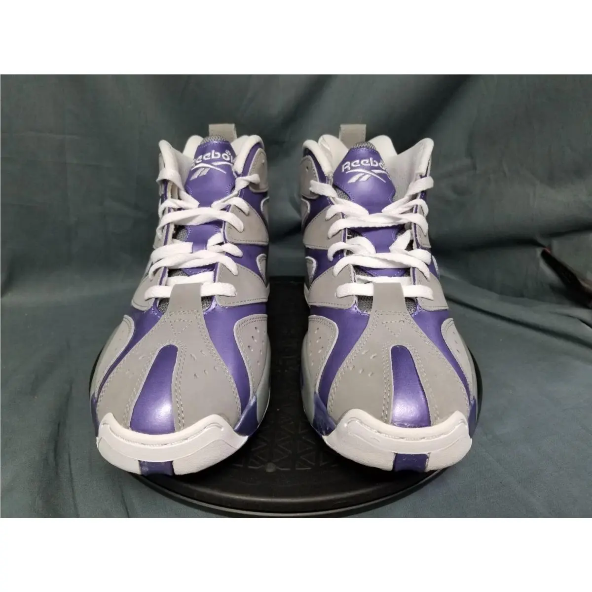 Reebok shoes - Reebok Kamikaze 1 - Kamikaze - M43071 - Flat Grey/Team Purple (UPC: 887785216341) 1