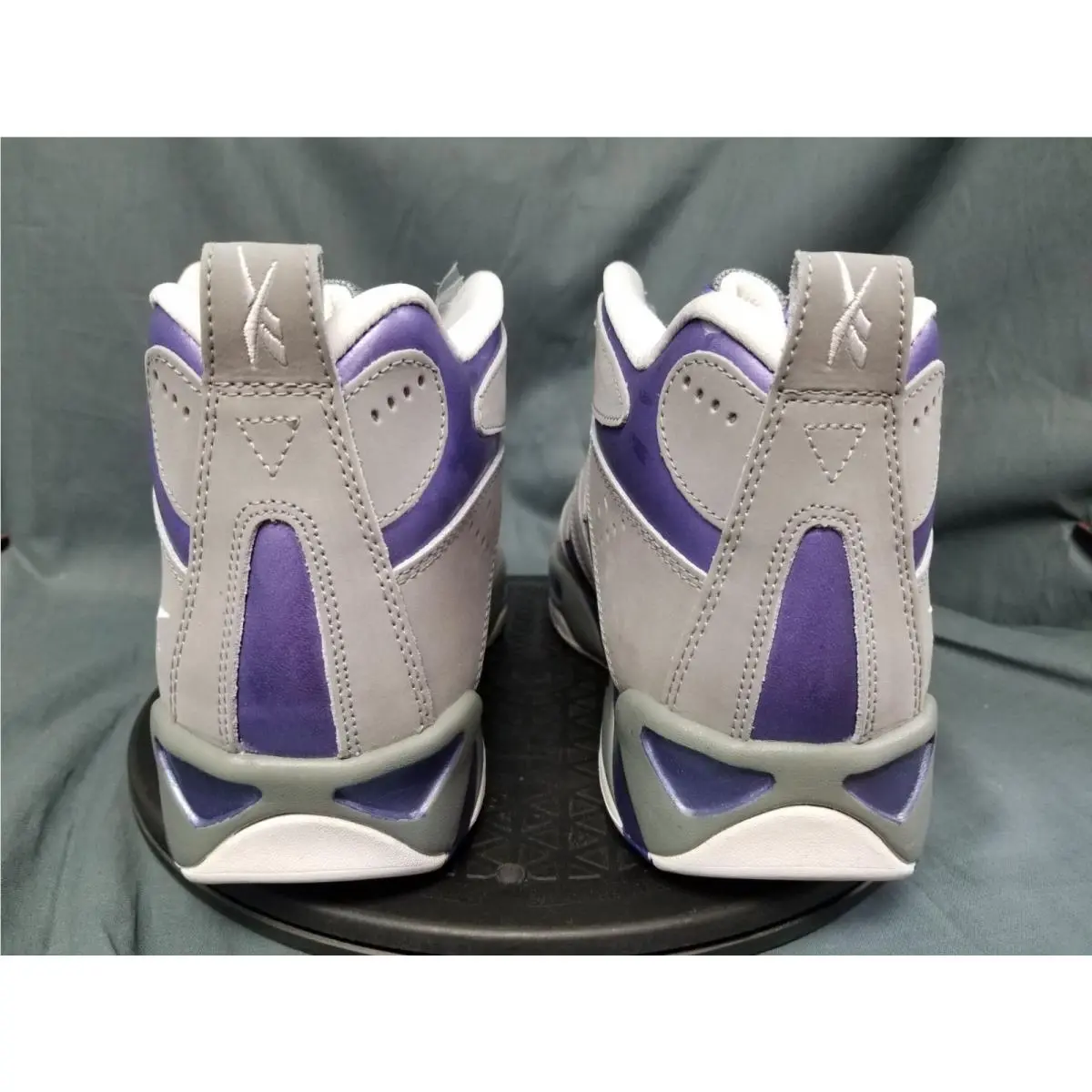 Reebok shoes - Reebok Kamikaze 1 - Kamikaze - M43071 - Flat Grey/Team Purple (UPC: 887785216341) 5