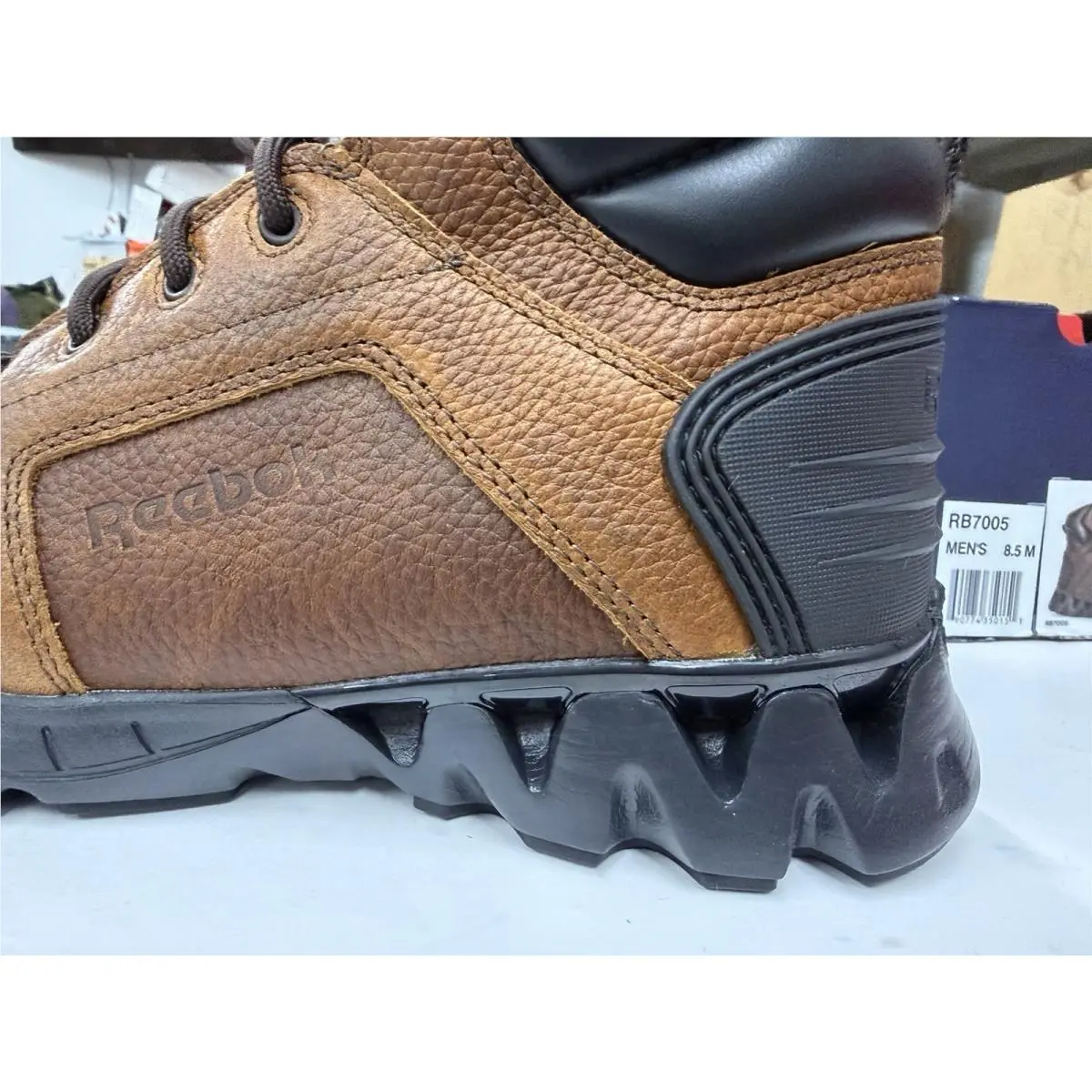 Reebok shoes - Reebok RB7005 Zigkick - Zigkick - Brown (UPC: 690774350151) 3
