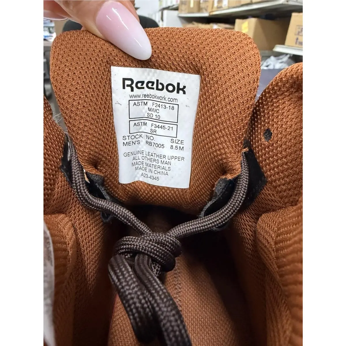 Reebok shoes - Reebok RB7005 Zigkick - Zigkick - Brown (UPC: 690774350151) 5