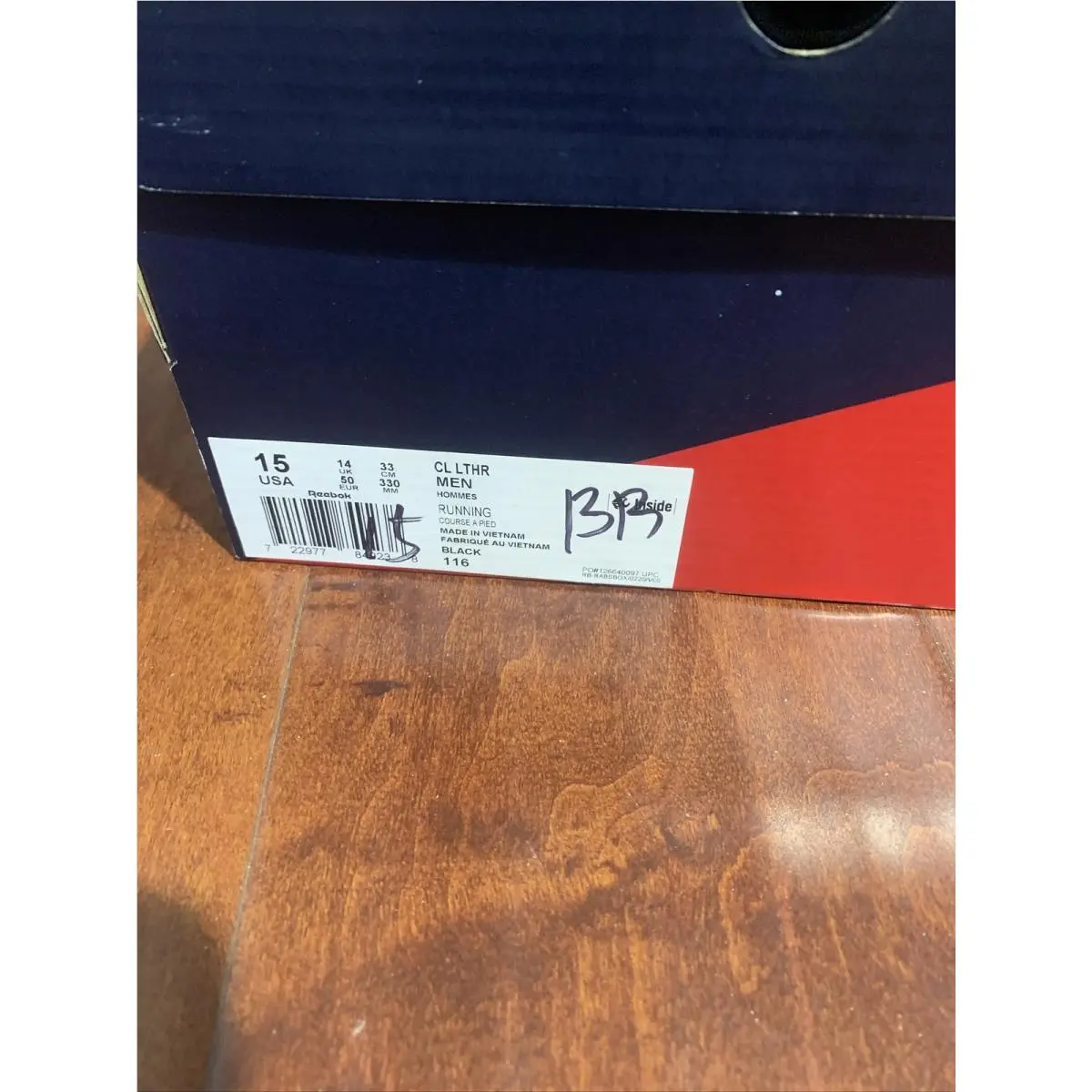Reebok shoes - 116 - Black (UPC: 0722977849238) 0