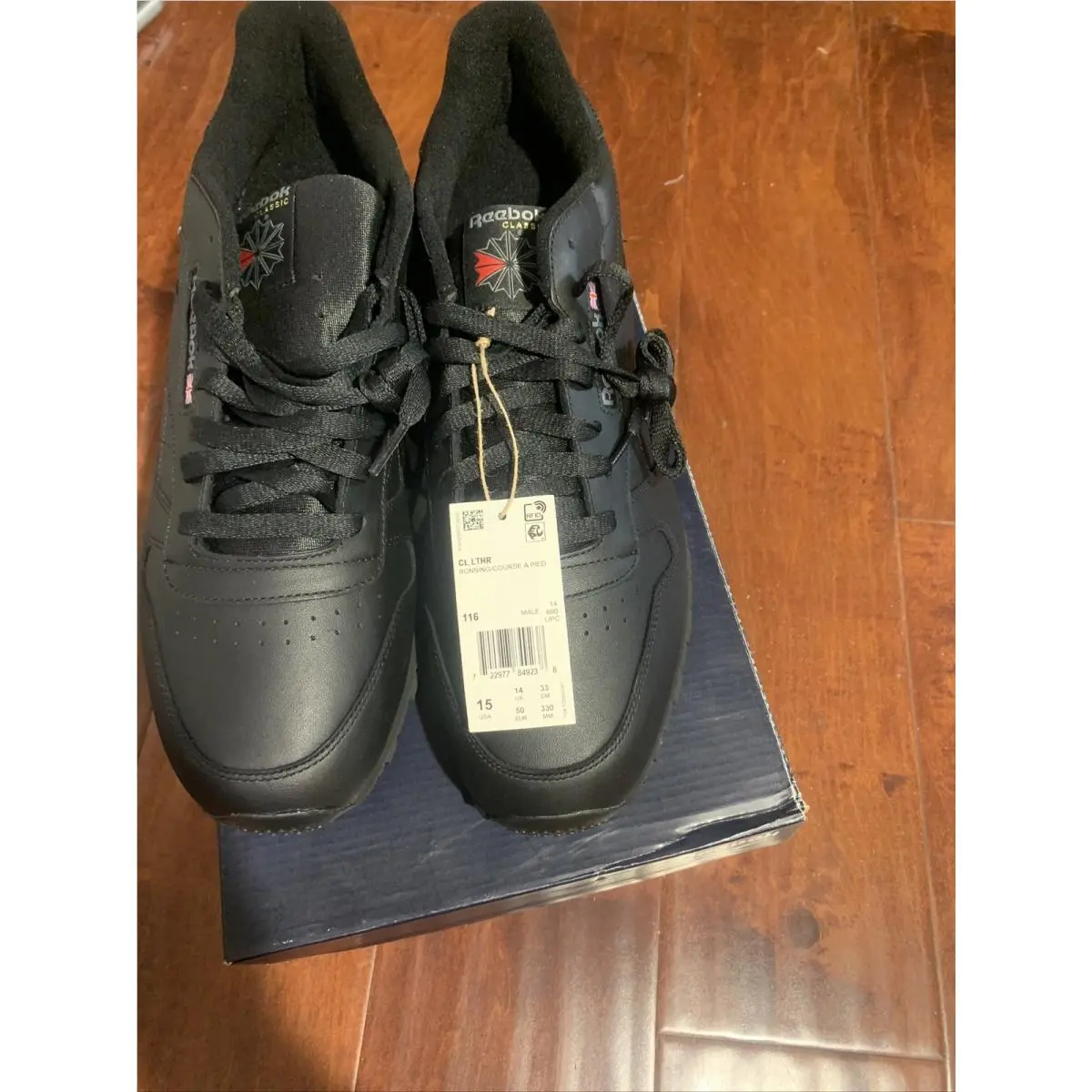 Reebok shoes - 116 - Black (UPC: 0722977849238) 1