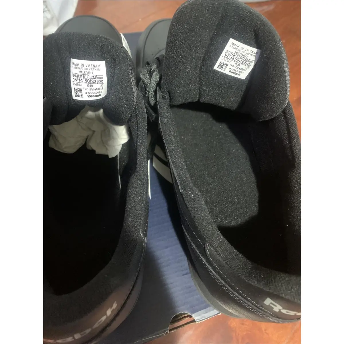 Reebok shoes - 116 - Black (UPC: 0722977849238) 3