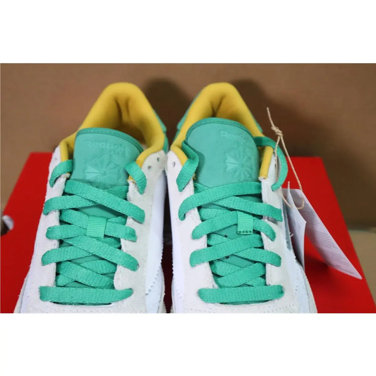 Reebok shoes - Reebok Club C 85 - Club - 100229840 - WHITE/GREEN 9