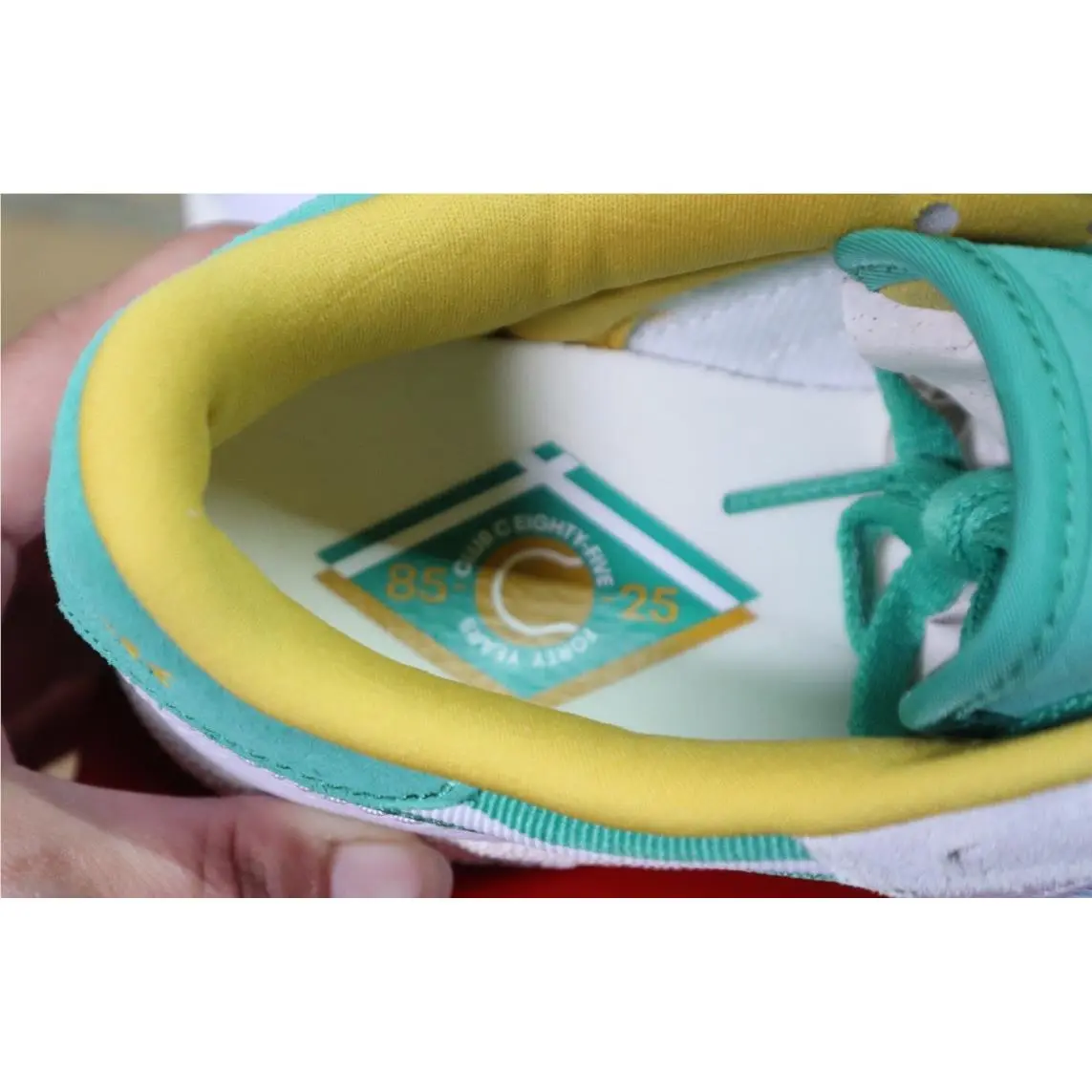 Reebok shoes - Reebok Club C 85 - Club - 100229840 - WHITE/GREEN 11