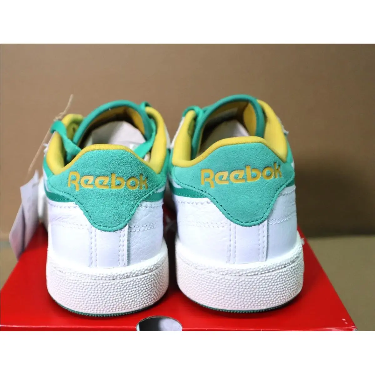 Reebok shoes - Reebok Club C 85 - Club - 100229840 - WHITE/GREEN 12