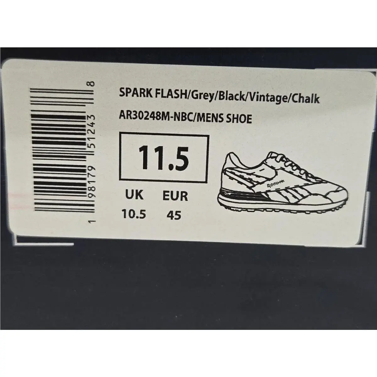 Reebok shoes - Reebok Spark - Spark - AR30248M - Gray 12