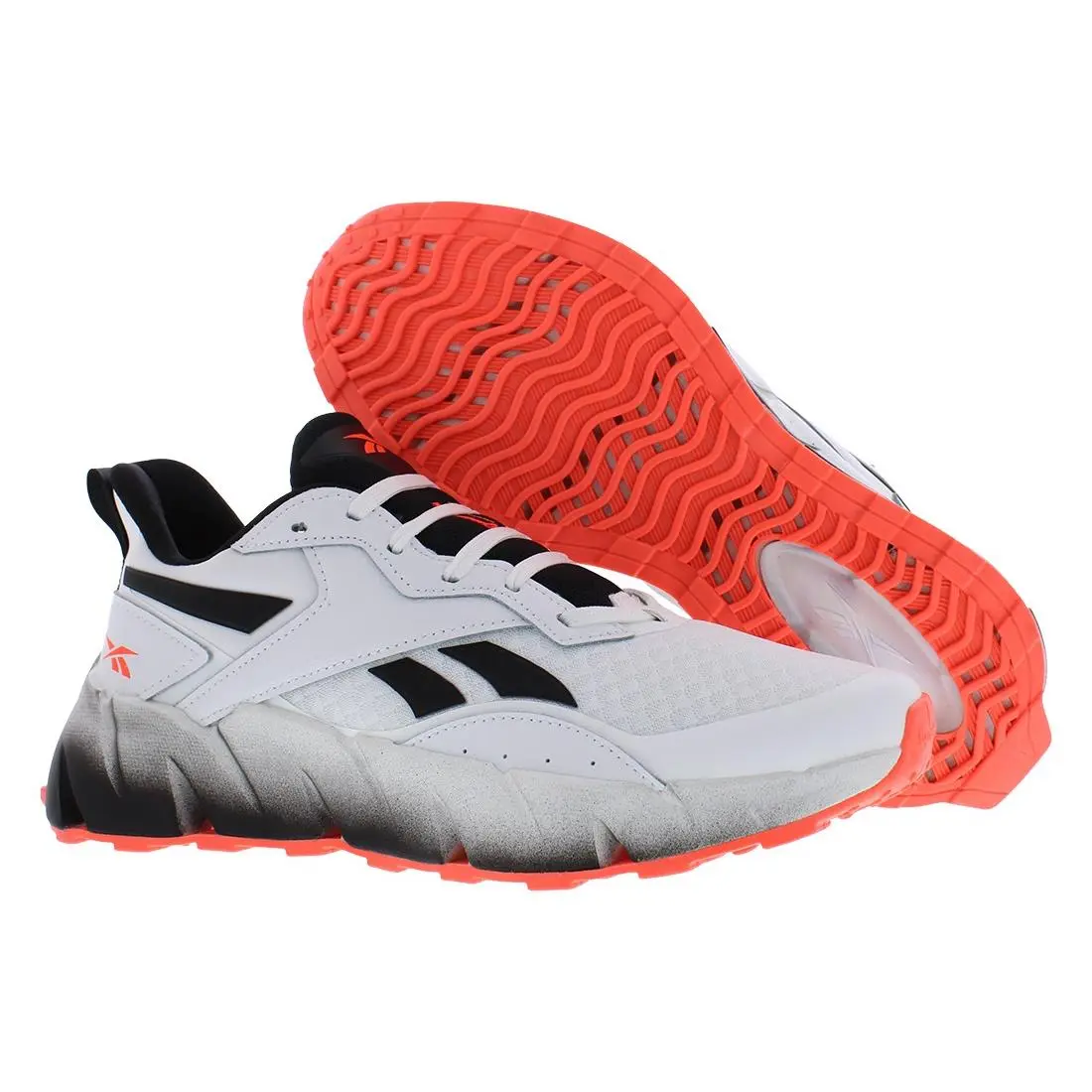 Reebok Vizome Mens Shoes Size 11 Color: White/black Trim/orange