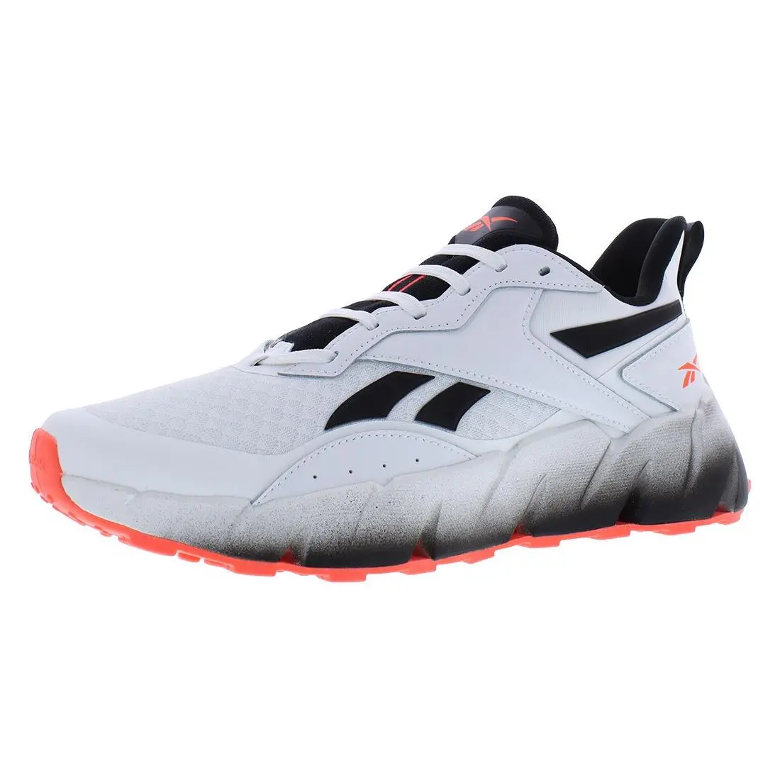 Reebok shoes - White/Black Trim/Orange, Main: White (UPC: 198179458910) 0
