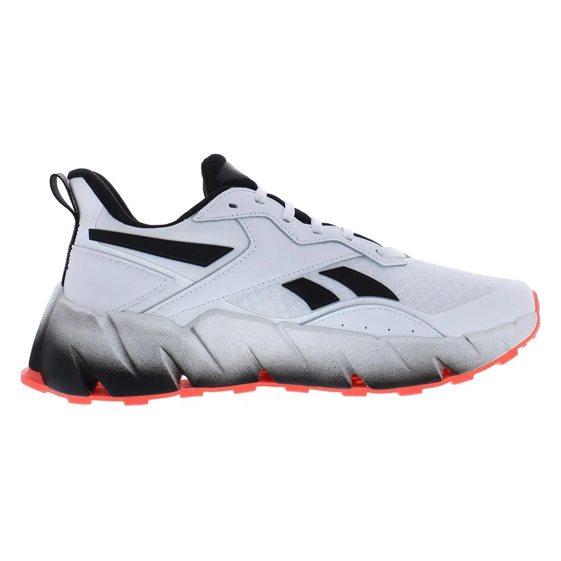 Reebok shoes - White/Black Trim/Orange, Main: White (UPC: 198179458910) 1