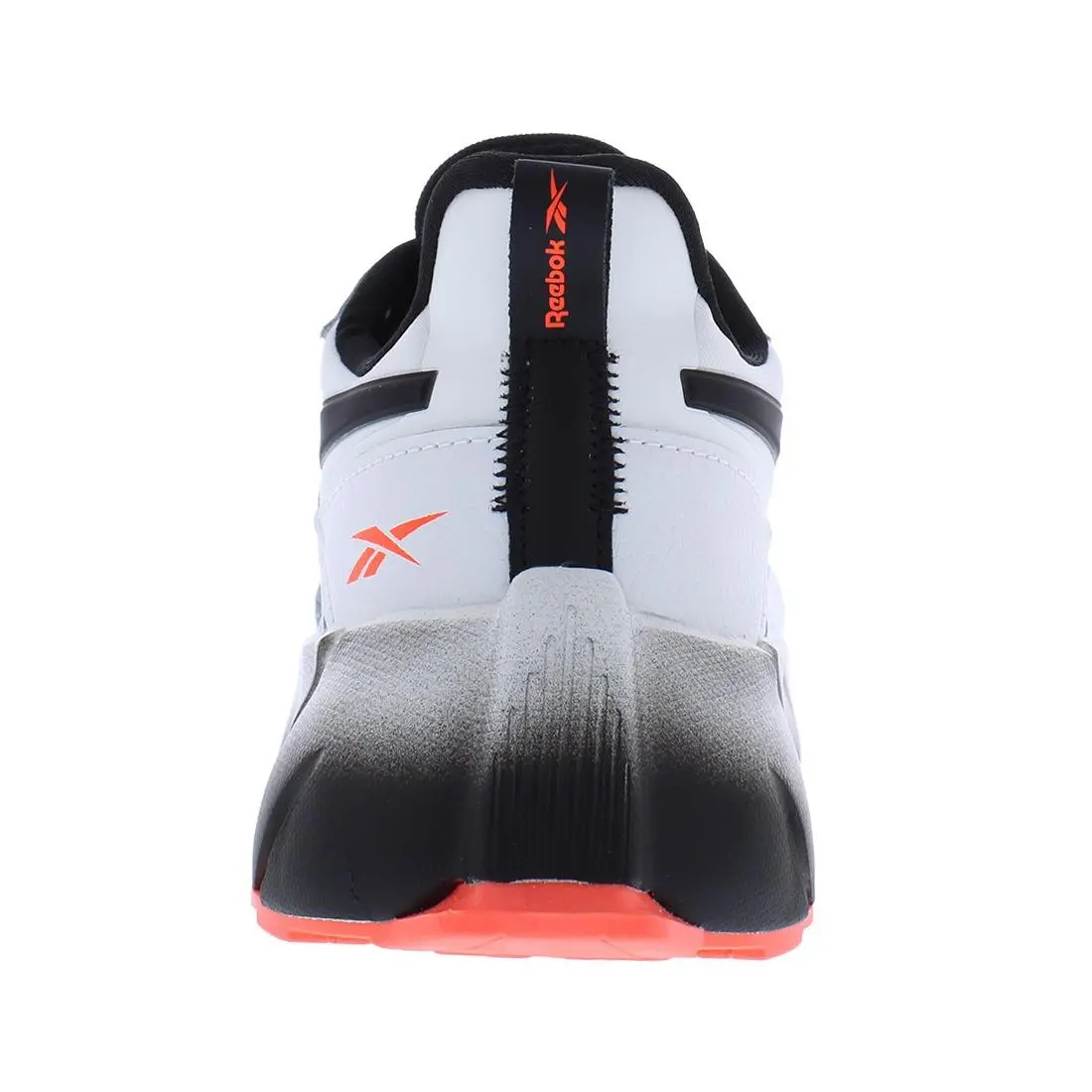 Reebok shoes - White/Black Trim/Orange, Main: White (UPC: 198179458910) 2