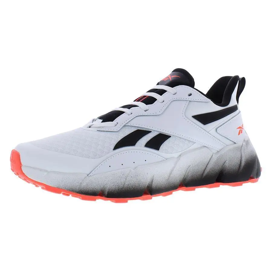 Reebok shoes - White/Black Trim/Orange, Main: White (UPC: 198179458910) 3