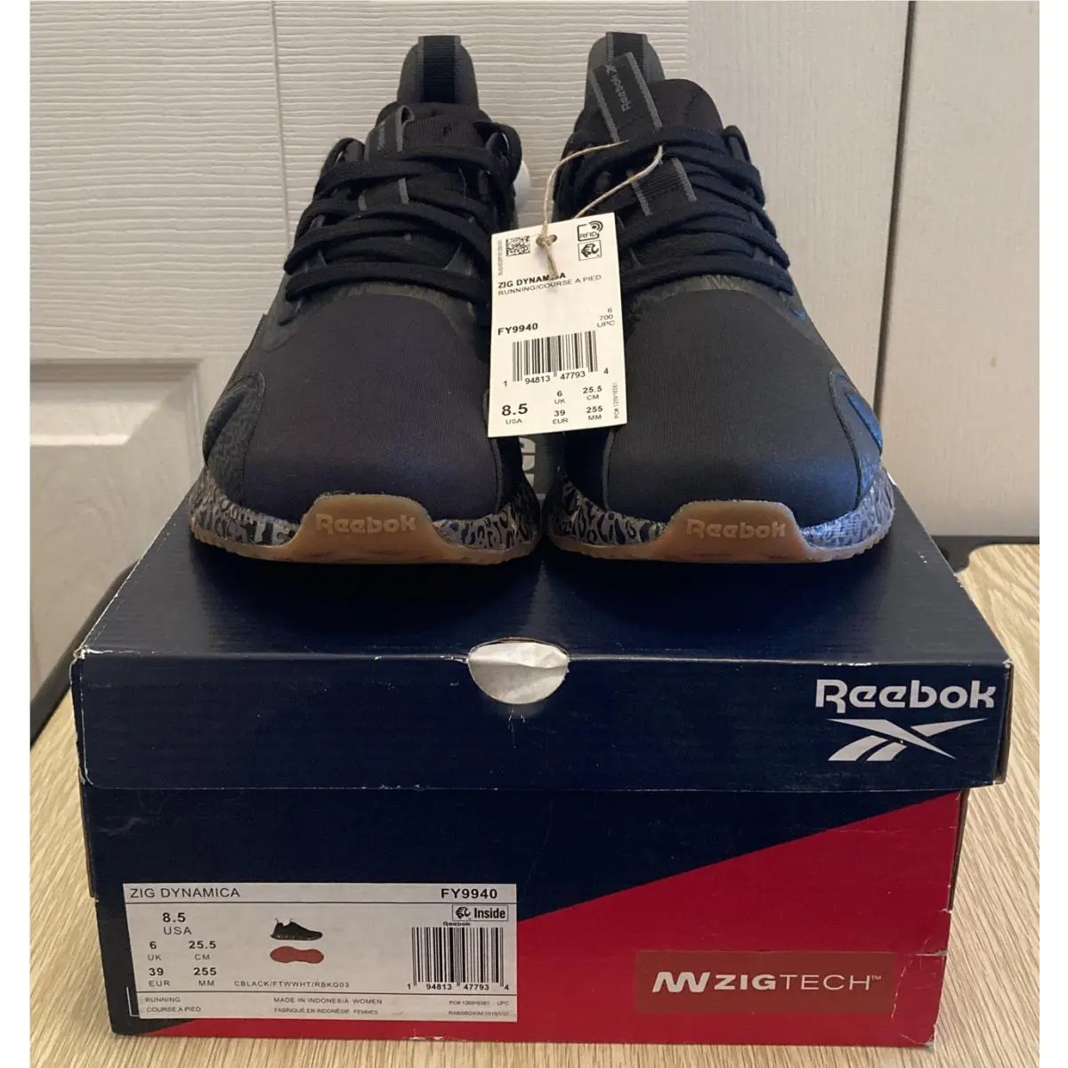 Reebok shoes - Zig Dynamica - Zig Dynamica - FY9940 - Black (UPC: 197323309528) 0