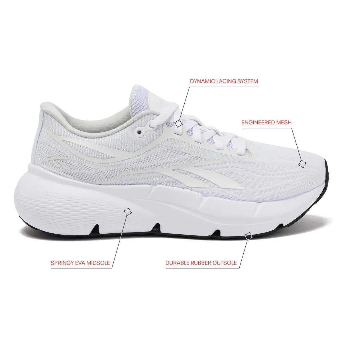 Reebok shoes - 100228699 - 100228699 - White/White/Barely Grey (UPC: 197323828333) 0