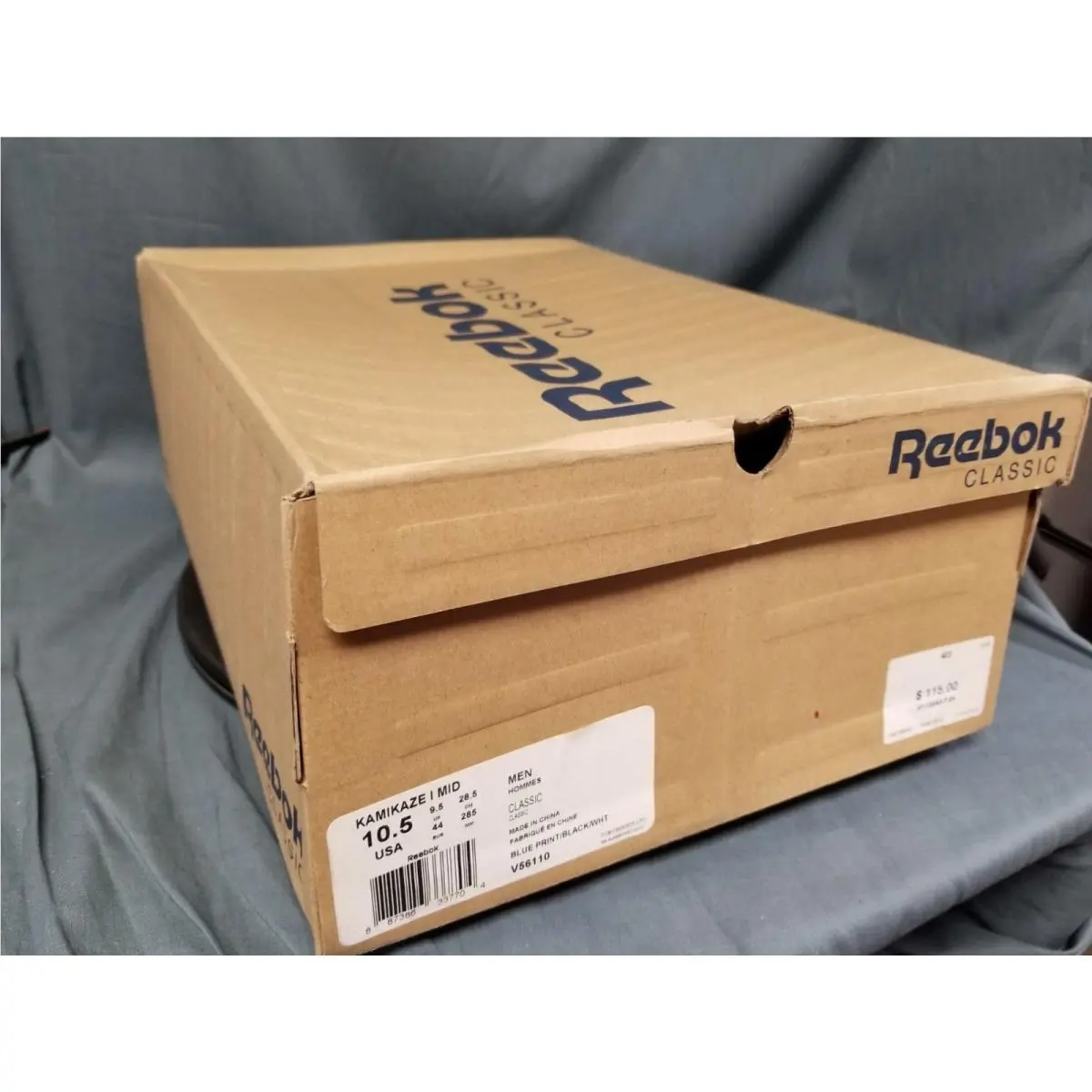 Reebok shoes - Reebok Kamikaze - Kamikaze - V56110 - Blueprint/Black-White (UPC: 887386337704) 10