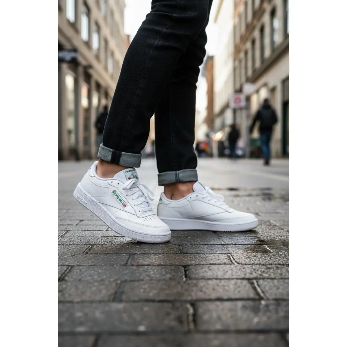 Reebok Classic Club C85 Inspired Tennis Walking Men`s Sneakers Size 7