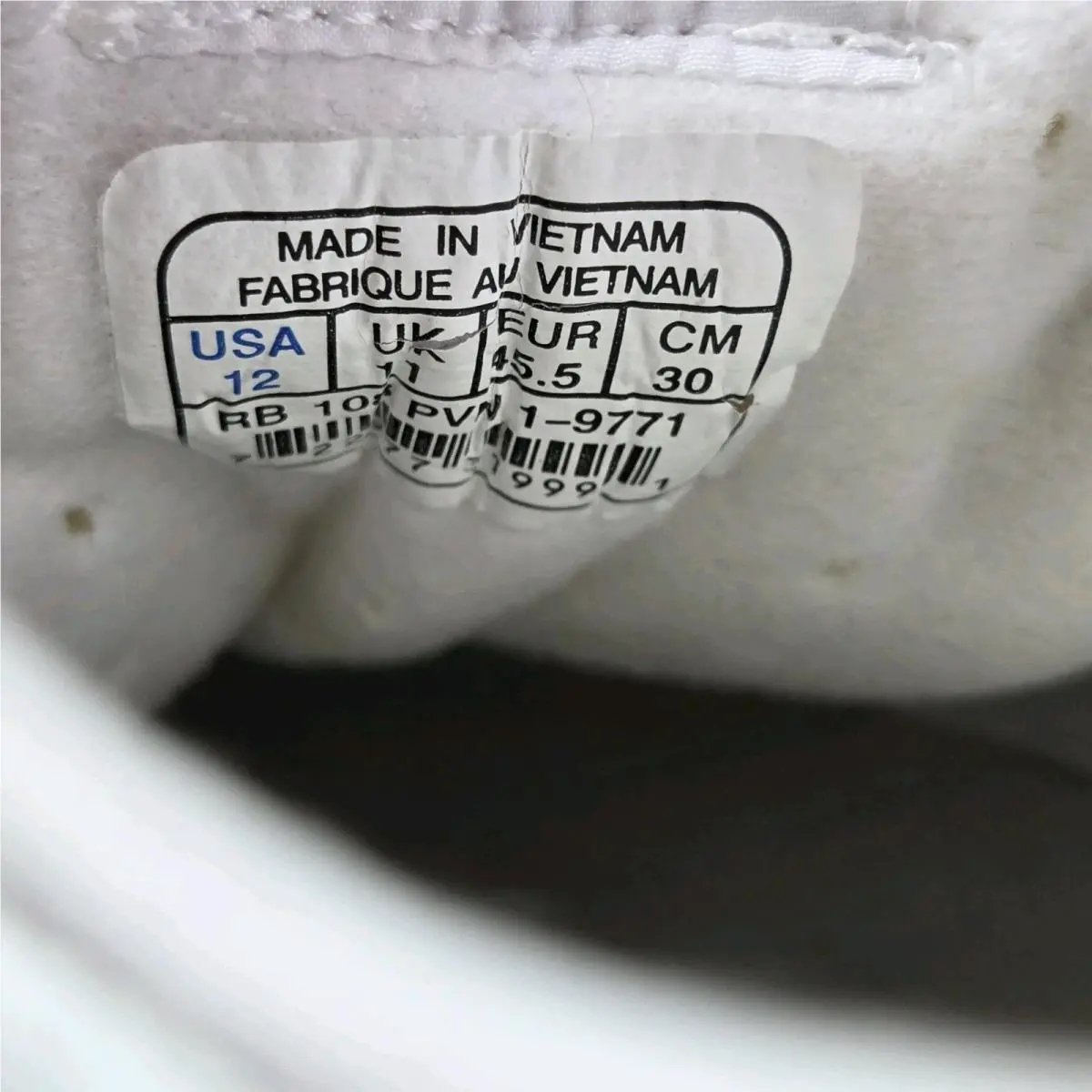 Reebok shoes - Reebok Classic Leather - Classic Leather - 9771 - White (UPC: 722977319991) 5