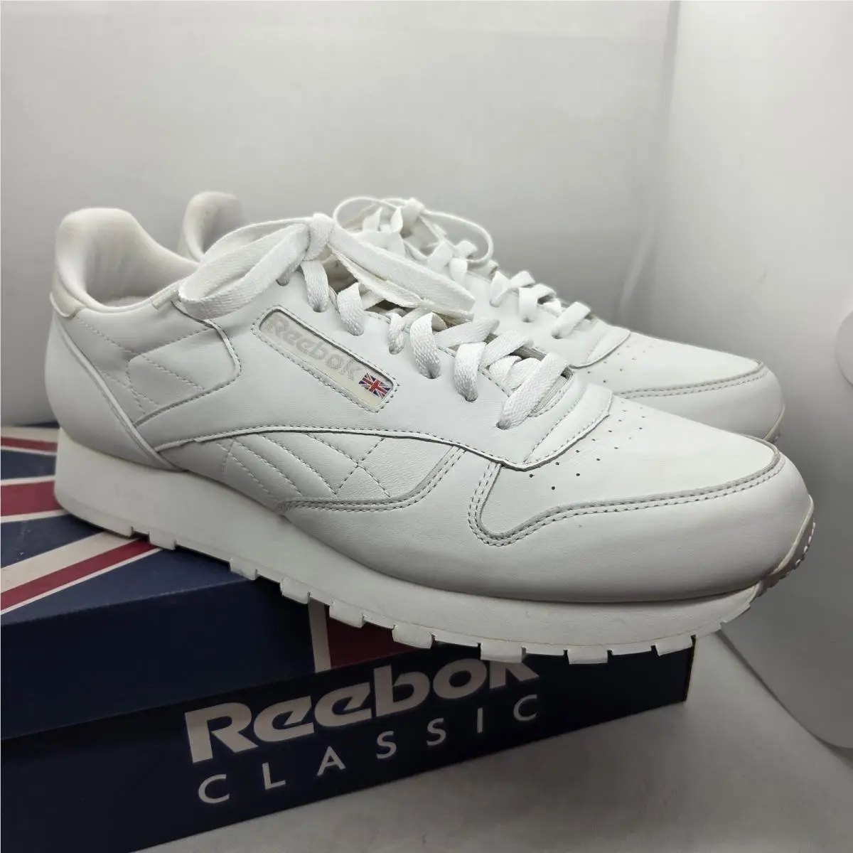 Reebok shoes - Reebok Classic Leather - Classic Leather - 9771 - White (UPC: 722977319991) 6