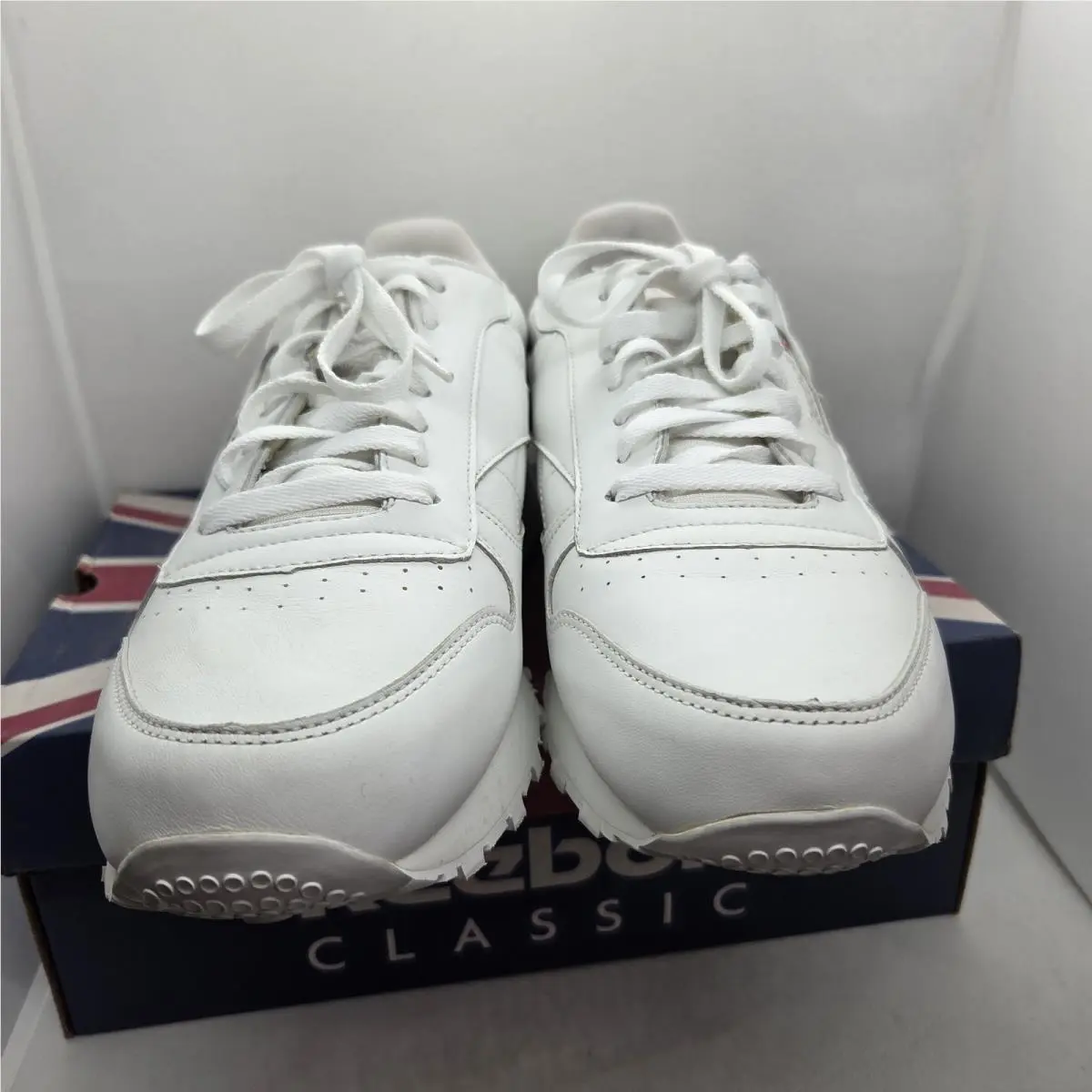 Reebok shoes - Reebok Classic Leather - Classic Leather - 9771 - White (UPC: 722977319991) 7